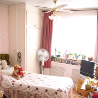Crescent House care home bedroom