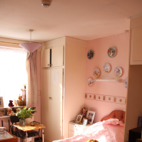 Crescent House care home bedroom