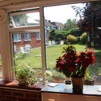 Crescent House care home Common room