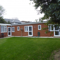 Crescent House care home gardens